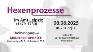 Hexenprozesse im Amt Leipzig (1479 - 1730)