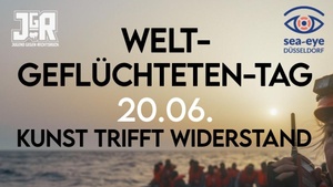 Weltgeflüchtetentag: Kunst trifft Widerstand