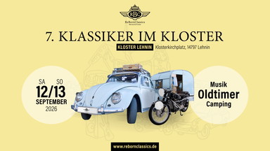 Klassiker im Kloster - Brandenburgs schönstes Oldtimer-Event