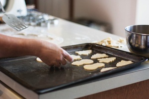 Plätzchen backen