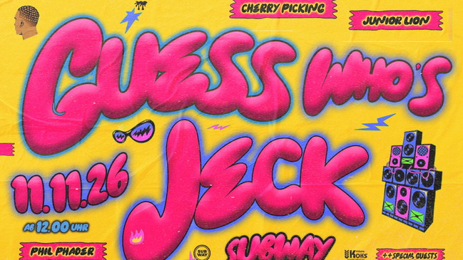 🎭 Guess Who’s Jeck – Karnevalsparty im Subway! 🎭