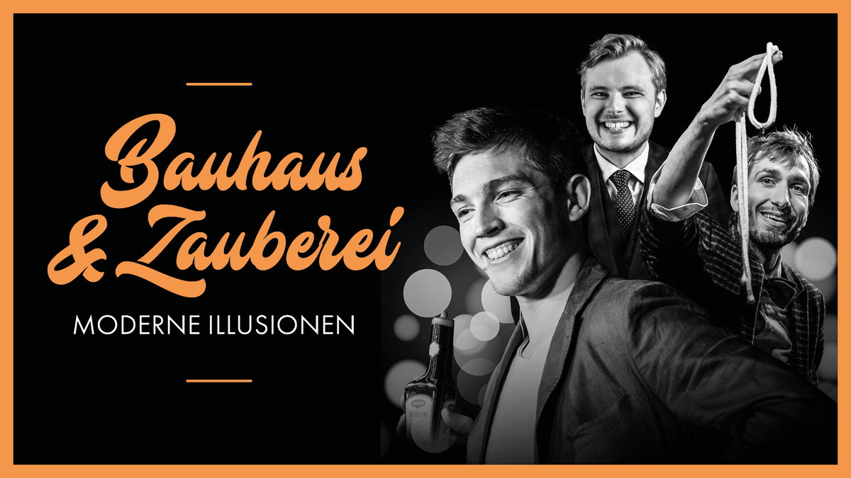 Moderne Illusionen im Café Ludwig - Bauhaus & Zauberei