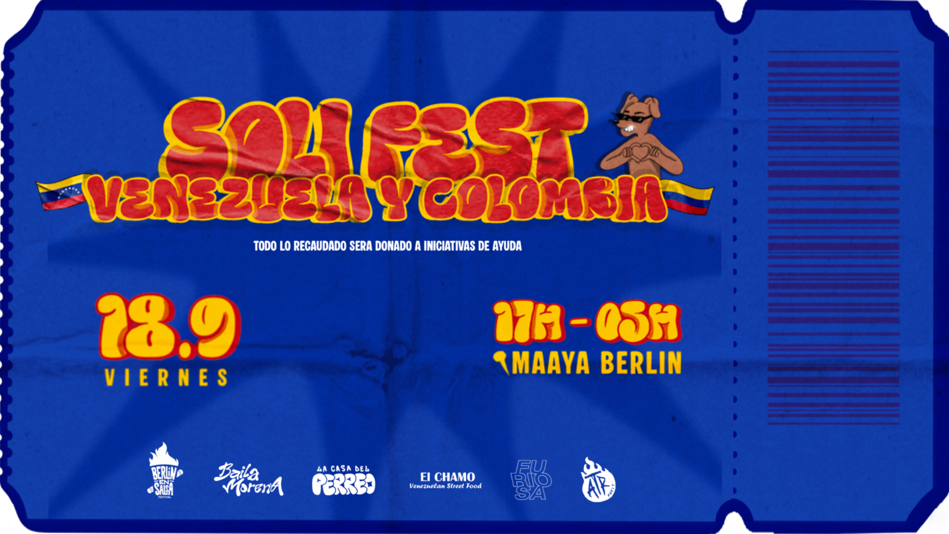 SOLIFEST POR VENEZUELA Y COLOMBIA | MAAYA BERLÍN