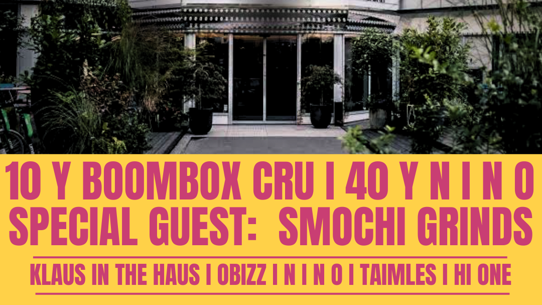 BOOMBOX CRU BIRTHDAY BASH