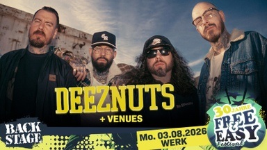 DEEZ NUTS + VENUES | FREE & EASY FESTIVAL 2026