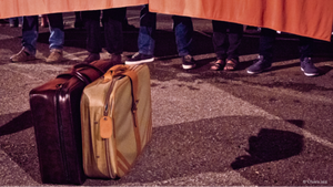 Workshop und Theateraktion (AKTION GASTARBEITER) mit dem Teatro Due Mondi