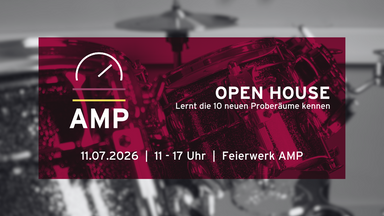 AMP Plug & Play Proberäume OPEN HOUSE