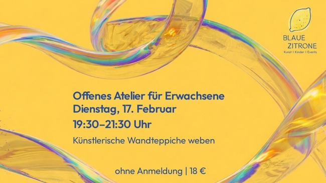 Offenes Atelier für Erwachsene