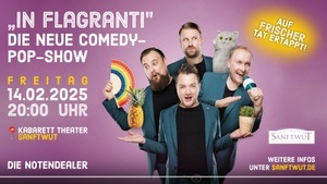 „In Flagranti" – Die neue Comedy-Pop-Show