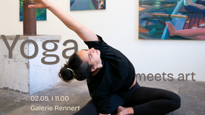 Yoga meets art w/ Helen