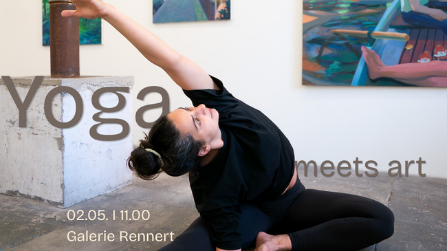 Yoga meets art w/ Helen