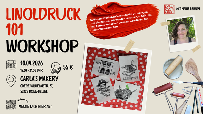 Linoldruck 101: Workshop