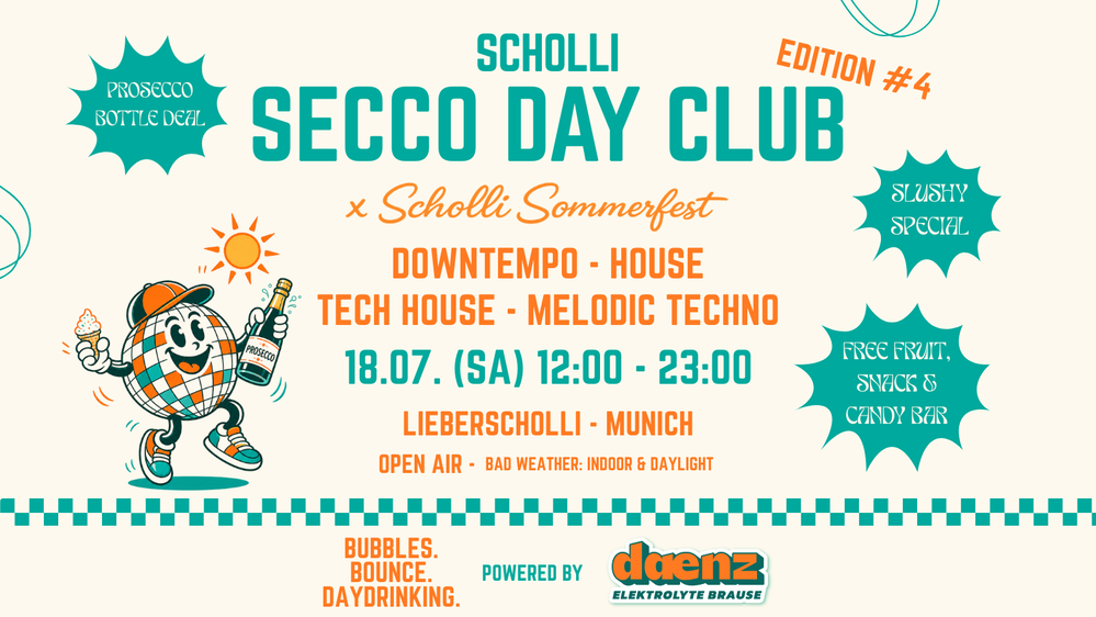 SECCO DAY CLUB x Scholli Sommerfest - powered by daenz