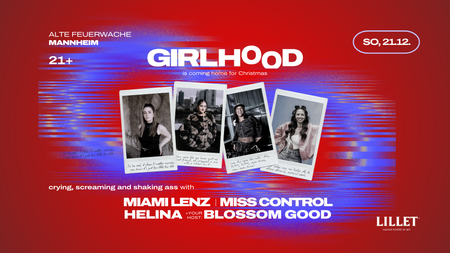 GIRLHOOD Christmas Special | Party ab 21 Jahren mit Indoor-Weihnachtsmarkt