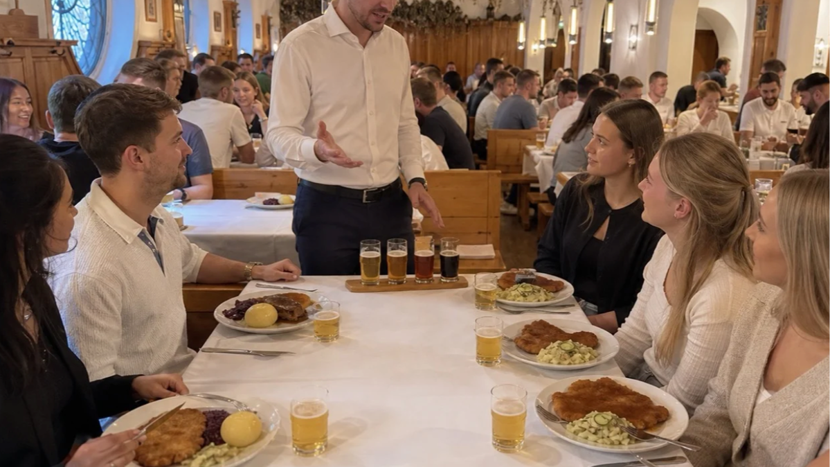 Titelbild der Veranstaltung Bier-Tasting & Social im Herzen Münchens