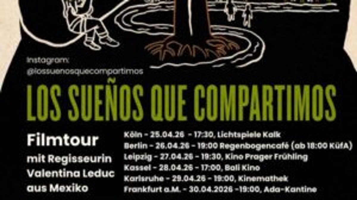 "Die Träume, die wir teilen" - Filmscreening & Filmgespräch im RegenbogenCafé