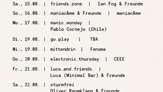 friends.zone mit Ian Fog & Freunde