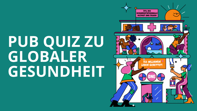 Pub Quiz Globale Gesundheit  – Impfungen, Pandemien und Hitzeschutz