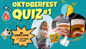 Oktoberfest-QUIZ @ James June - Friedrichshain (DEU/ENG) - 17. Oktober