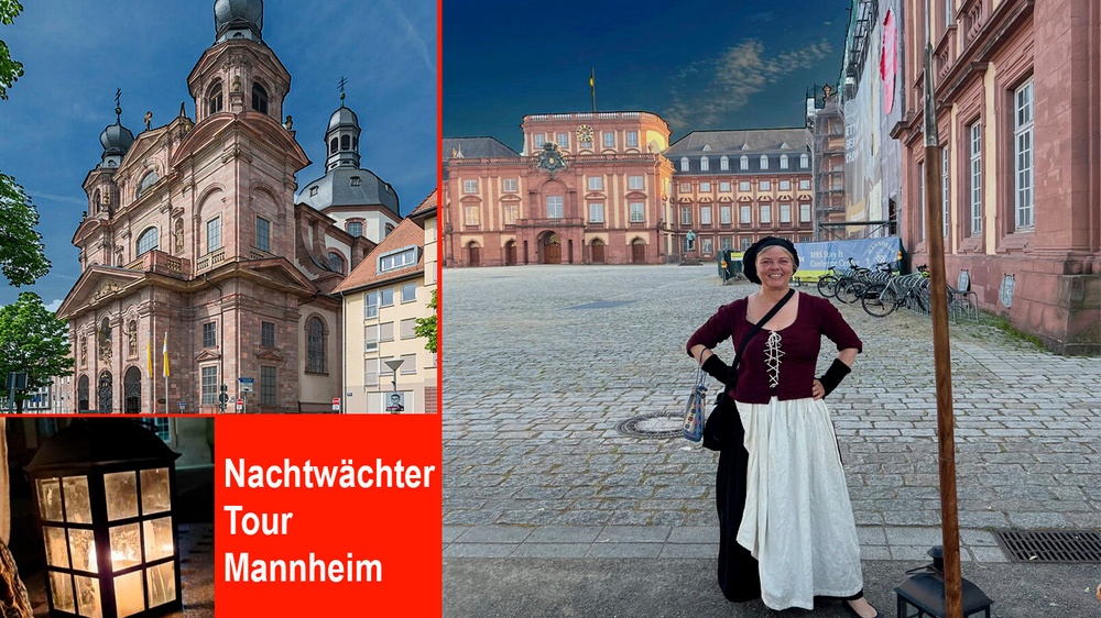 Mannheim: Öffentliche Nachtwächterführung mit Nachtwächterweib Marie - Stadtführung Event