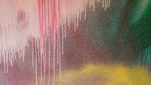 Seidenmalerei-Workshop im Kunstgebäude: Katharina Grosse. Von fließenden Farben umgeben