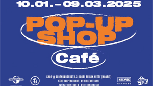 Pop Up Store & Coffee, Clockwerk & Sane´s Medicine (Finger Drumming)