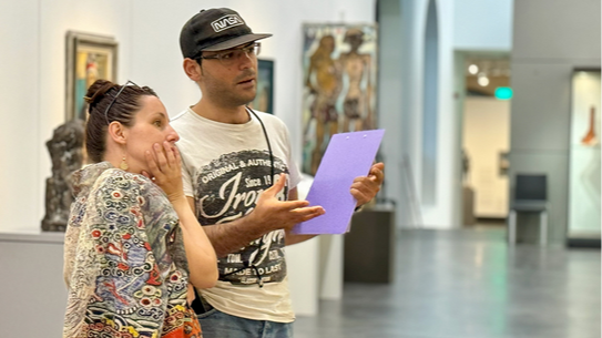 Sprachtandem - Kunst & Konversation: Sprache lernen im Museum
