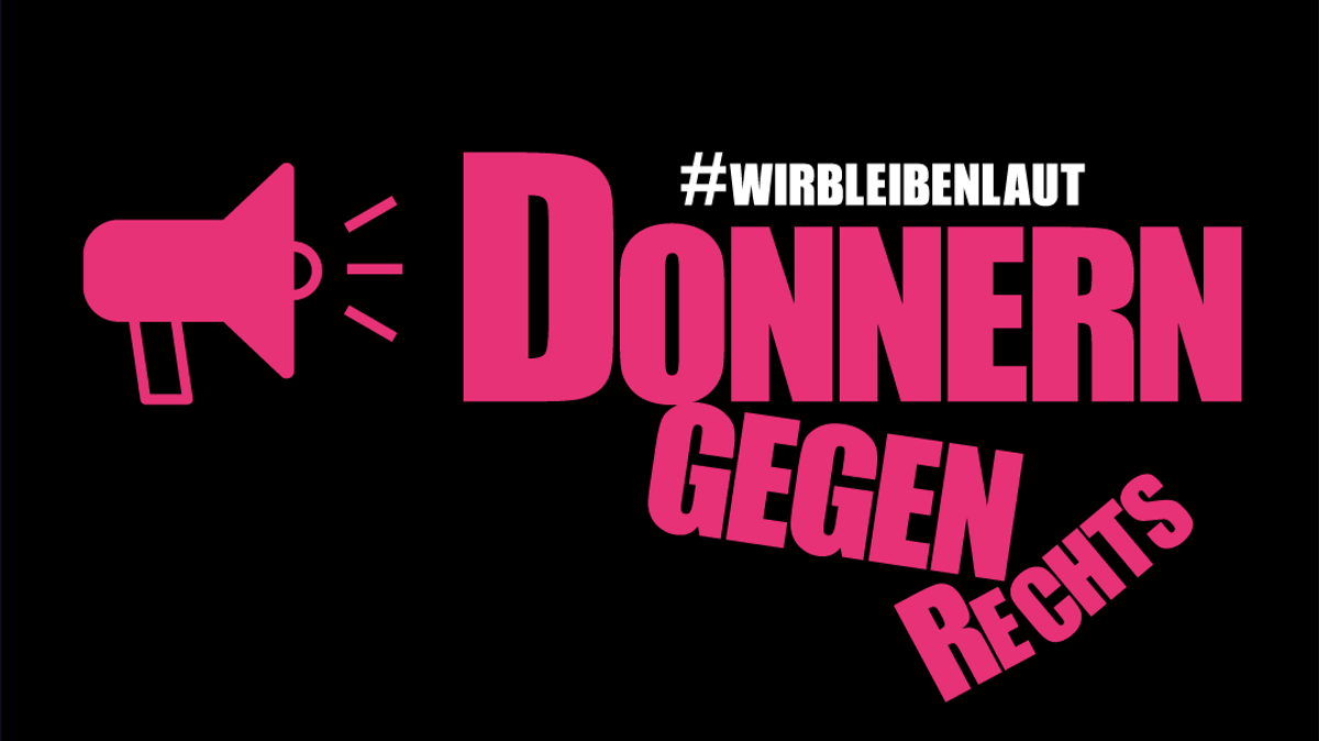 Donnern gegen Rechts