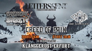 Jahresabschlusskonzert mit Frenemy Society + Cusum + Letters Sent + Creed Of Pain