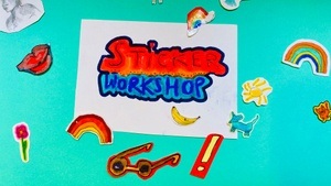 Sticker Workshop für Kinder & Erwachsene