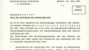Führung - Die Auflösung der DDR-Spionage