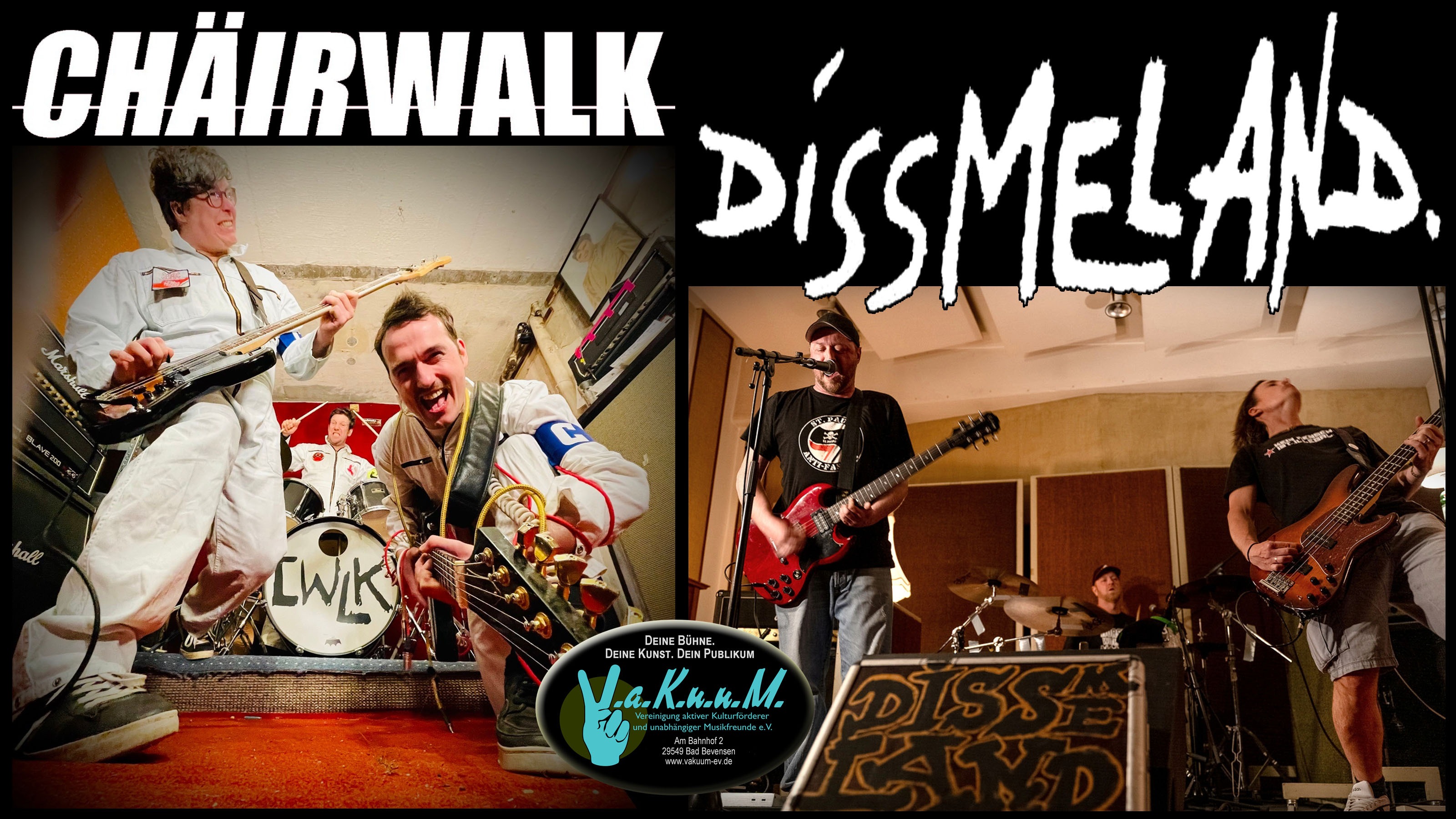 CHÄIRWALK und DISSMELAND