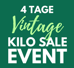 4 Tage Vintage Kilo Sale Markt