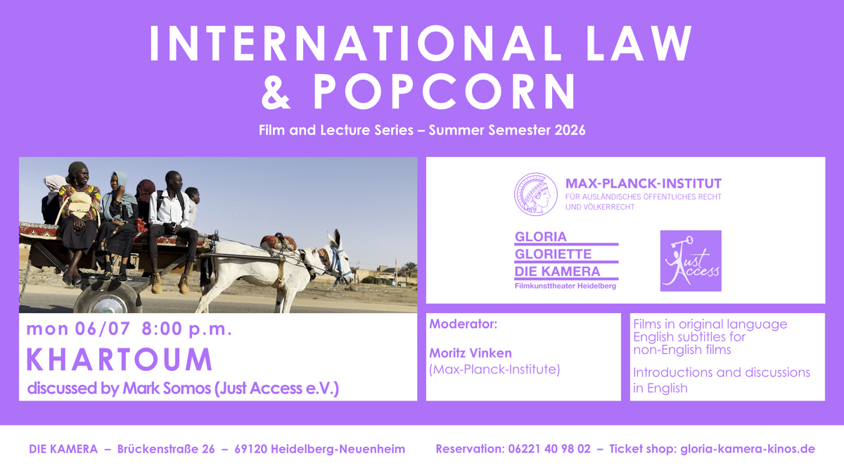International Law & Popcorn: Khartoum