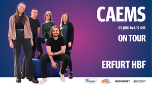 Kostenlos - caems (Deutschpop) - Live im ERFURT HBF