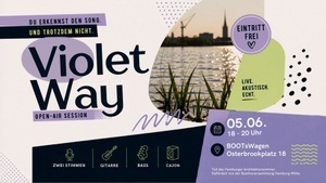 VIOLET WAY · Open-Air Cover-Session