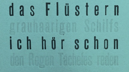 KLEINGEDRUCKTES – ein Workshop zur Einführung in den Handsatz