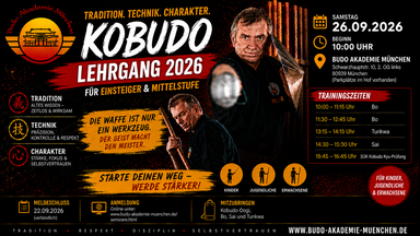 Kobudo-Seminar für Einsteiger und Mittelstufe