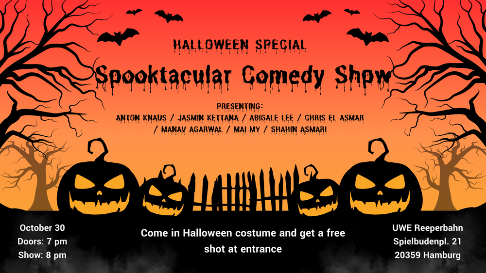 Spooktacular Comedy Show - Halloween Special