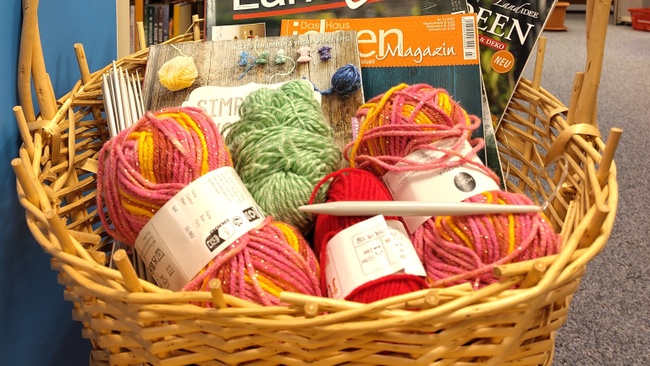 Stricken und Häkeln für Anfänger in der Stadtteilbibliothek Leherheide