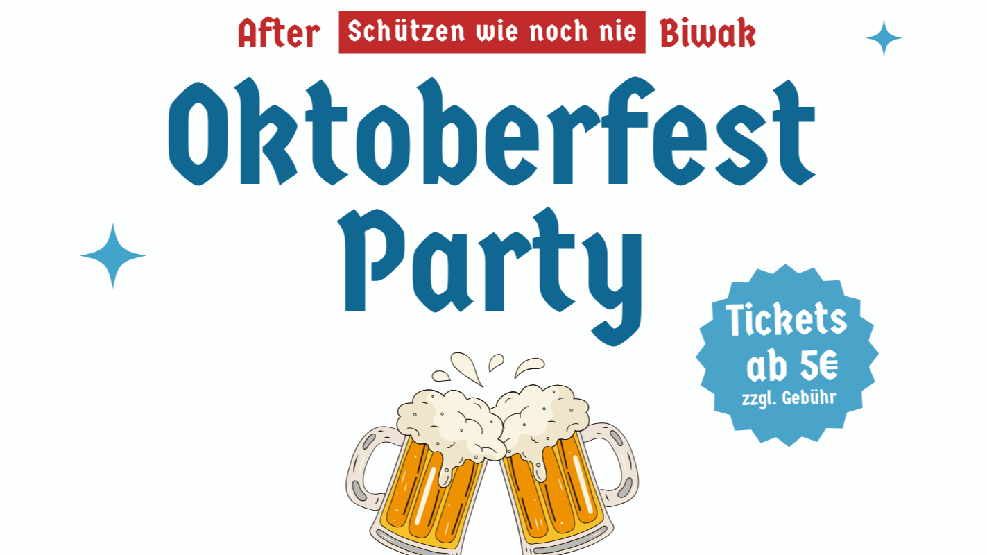 Oktoberfest Party in der Wetthalle!