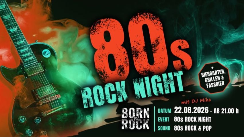 80s ROCK NIGHT