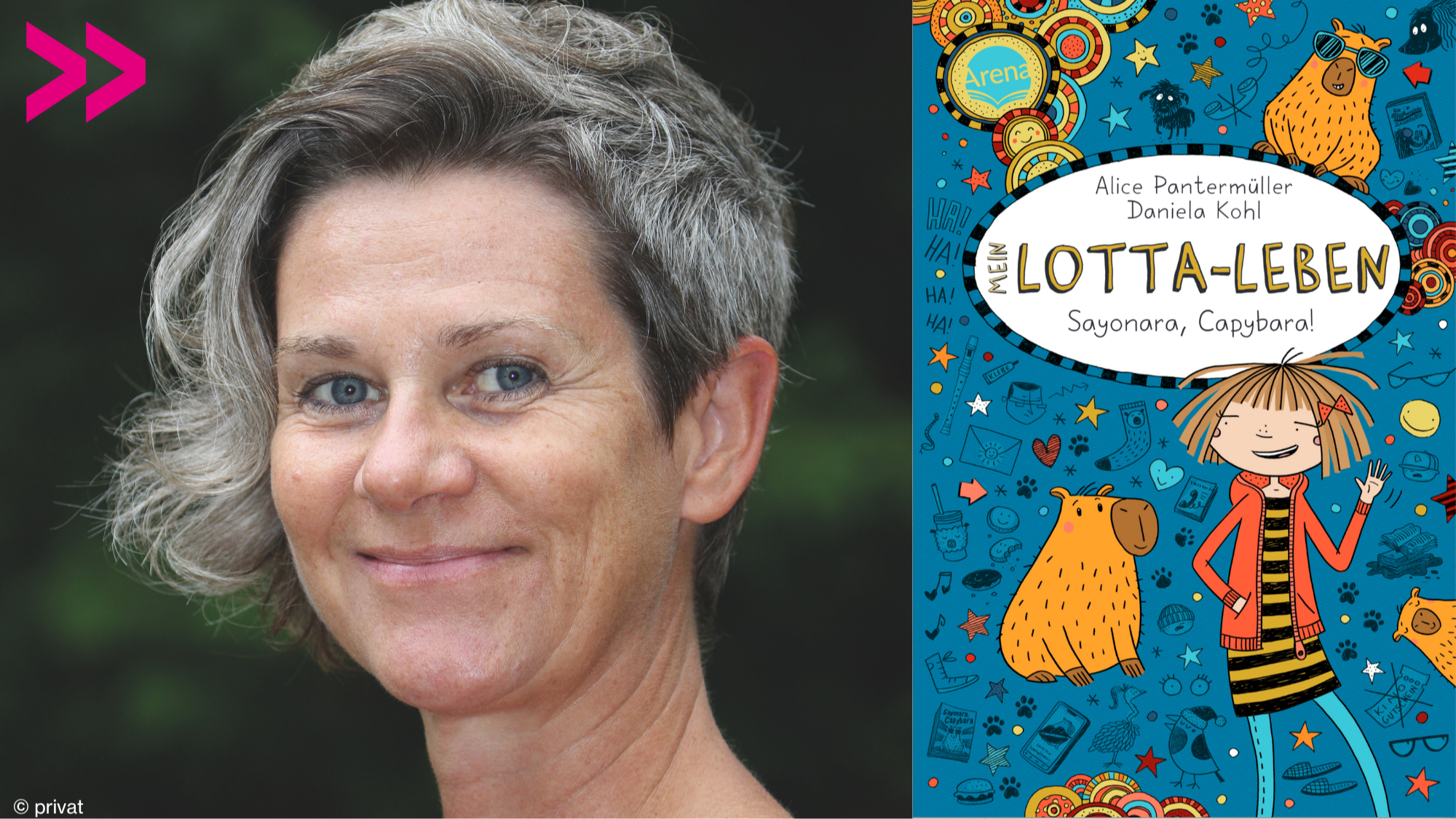 Alice Pantermüller – Mein Lotta-Leben. Sayonara, Capybara!
