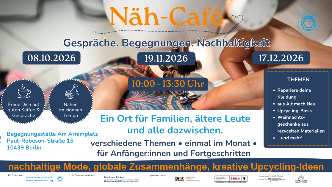 Näh-Café: Nähen, reparieren und aufwerten