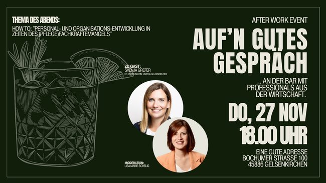Auf‘n gutes Gespräch - Das After-Work-Event