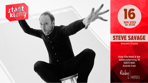 «stadtklang» mit STEVE SAVAGE | live @ Ruby Ella Hotel & Bar Köln