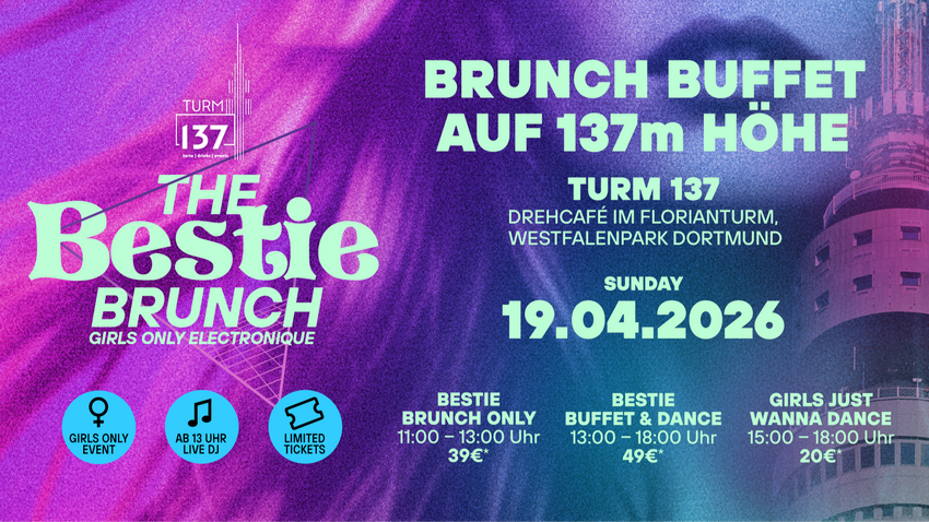 The Bestie Brunch #2 at Turm 137 // Dortmund - GIRLS ONLY EVENT!