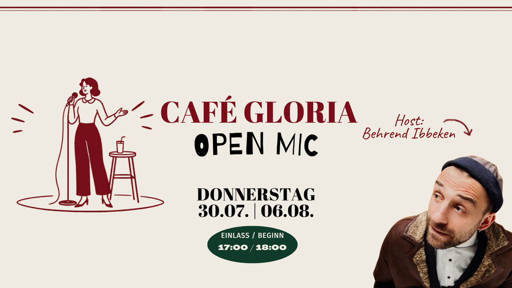 Café GLORIA Open Mic