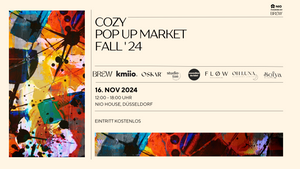 COZY POP UP MARKET - FALL '24 @NIO HOUSE by BREW