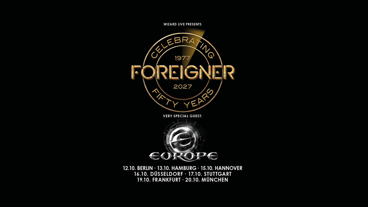 FOREIGNER - 50th Anniversary Arena Tour